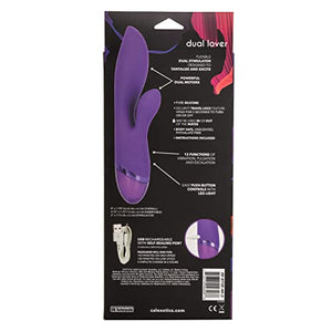 Calexotics Novelties Aura Dual Lover, Brown, 1 Count (14044Purple_)