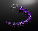 Eden Basic Beads - 12 Inch Long Silicone Anal Bead for Smooth & Seamless Anal Training - Graduated Beads Up to 1 '' Maximum Widt