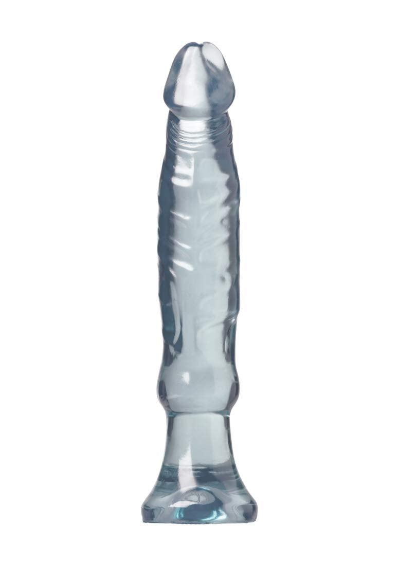 Doc Johnson Crystal Jellies - Anal Starter - Flared Suction Cup Base - Clear (0284-02-AM)