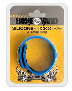 Boneyard Cock Strap Blue