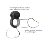 Pipedream Fantasy C-Ringz Blackjack Power Ring Dildo, Black, 1 Pound