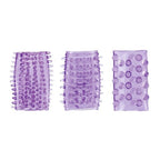 California Exotics Senso Rings, Purple, 3-Pack