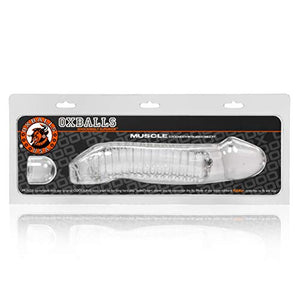 Oxballs Muscle, Penis-Sheath, Clear