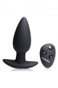 (D) Whisperz Voice Activated Vibrating Butt Plug W/ Remote
