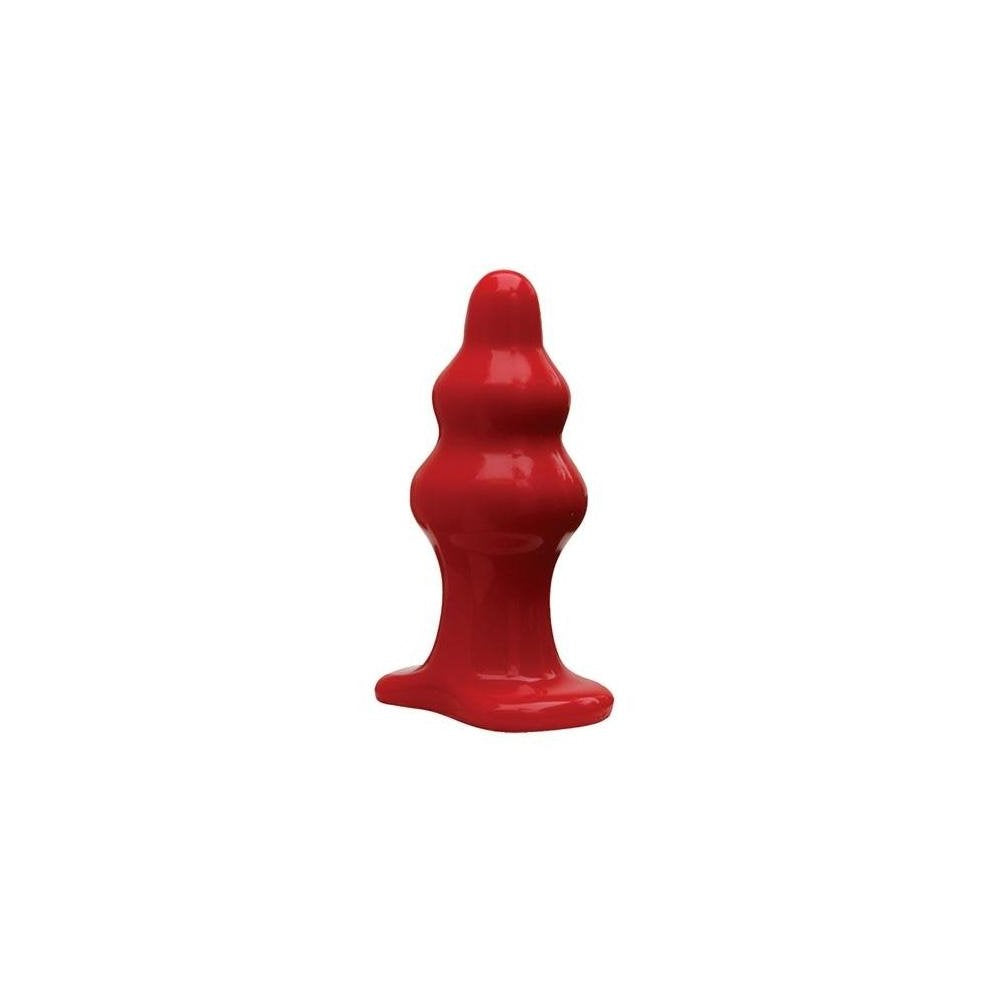 Tantus Severin Medium Anal Plug, Red