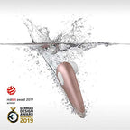 Satisfyer Number One - Air-Pulse Clitoris Stimulator - Non-Contact Clitoral Sucking Pressure-Wave Technology, Waterproof (Rose Gold)