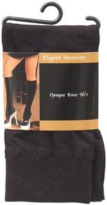 Opaque Knee Hi - Black