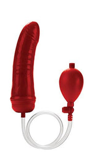 California Exotic Novelties Colt Hefty Probe Inflatable Butt Plug, Red