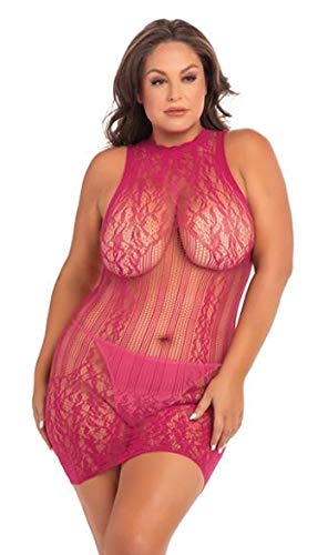 Reckless Lace Mini Dress Red Queen