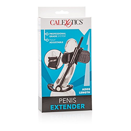 Calexotics Penis Extender - Male Length Enlargement Kit - Enhancement Sex Toys For Men - Black