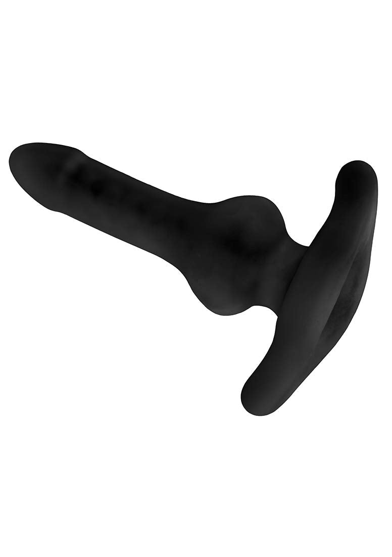 Perfect Fit Hump Gear Penetration Butt Plug, Black