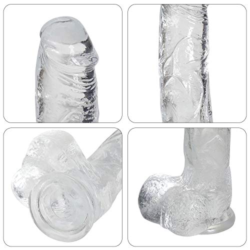 7.3 Inch Soft Realistic Dildo, Human Safety Material, With Powerful Suction Cups, Suitable For Women/Men/Gay, Adult Toys For Women Or Beginer