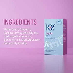 K-Y Natural Feeling Liquid 2.5Oz