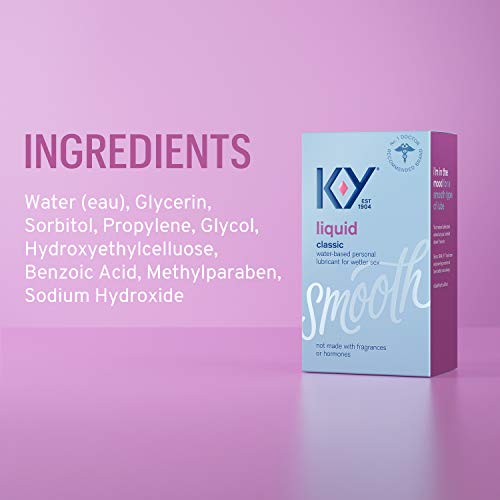 K-Y Natural Feeling Liquid 2.5Oz