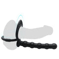 Silicone Anal Plug With Penis Ring,Anal Beads With Cock Ring,Anal Sex Toys,Anal Toys For Men,Women And Beginners,Sex Toy For Vag