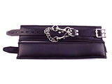 Rouge Padded Ankle Cuffs Black