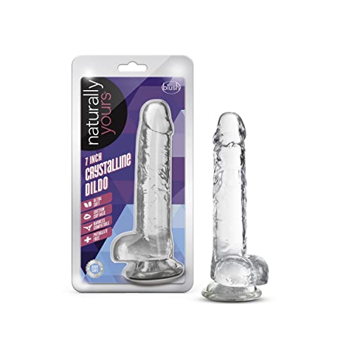Naturally Yours 7In Diamond Crystalline Dildo