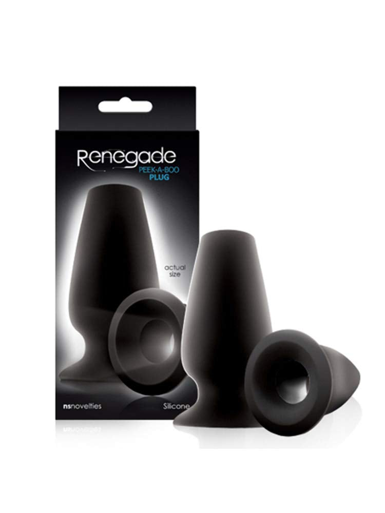 Ns Novelties Renegade Peak A Boo Plug, 5.5 Ounce