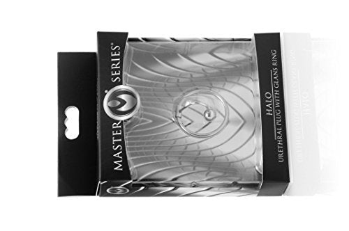 Master Series Halo Urethral Plug With Glans Ring