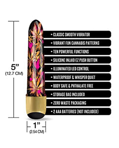 Prints Charm Buzzed 5&quot; Vibe 10X Pk Kush