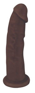 Fleshstixxx 7In Silicone Dildo Chocolate