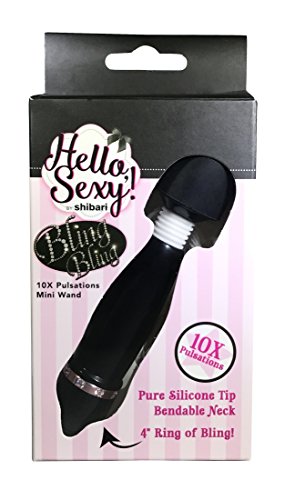 Shibari Sexy! Bling Bling Mini Wand Black