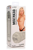 Mistress Courtney Diamond Deluxe Mouth Stroker Toy For Men, Women, And Couples, Adult Sex Pleasure Toys, Male Masturbators Realistic Textured Pocket Mouth - Clear Stroker