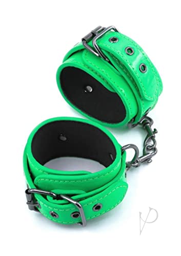 Electra Play Things - Ankle Cuffs - Green