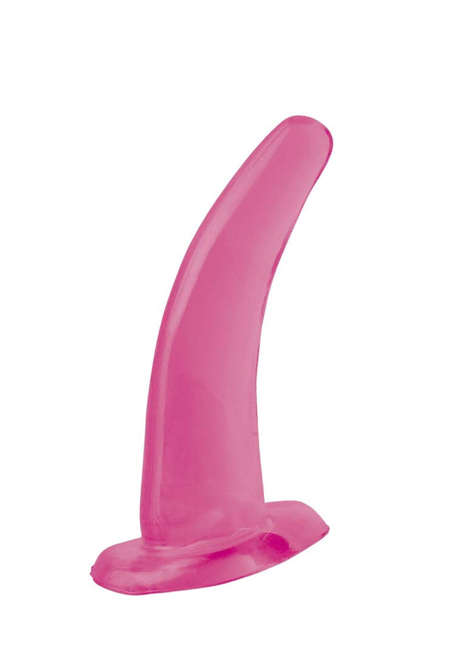 Basix Rubber Works 4.5-Inch His N Hers G-Spot Dong, Pink