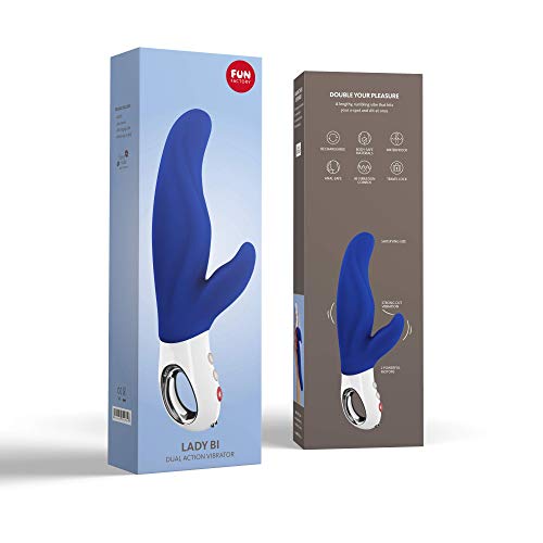 Fun Factory Adult Toys | G5 Series Silicone Dildo Rechargeable Vibrator | Luxury Sex Toys For Women And Sex Toys For Men (Lady B