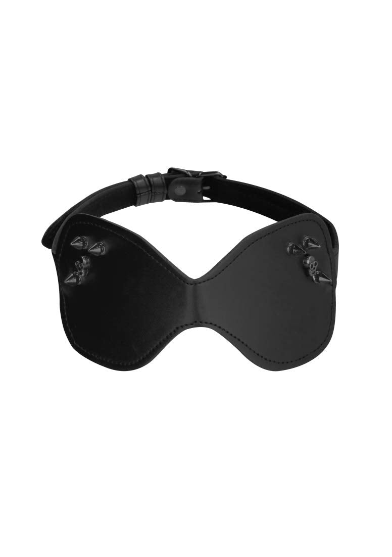 (Wd) Ouch! Skulls & Bones Eye Large W/ Skulls & Spikes Black