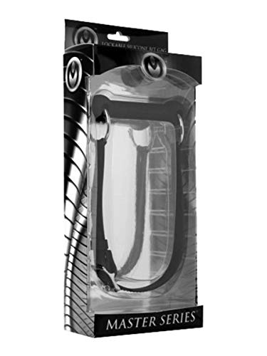 Master Series Mr Ed Lockable Silicone Horse Bit Gag