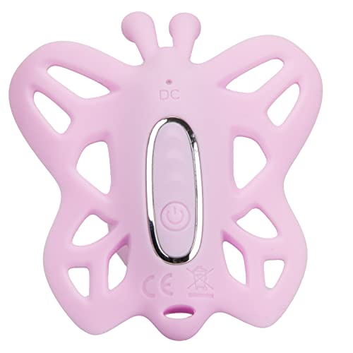 Calexotics Venus Butterfly Silicone Remote Venus G - Hands Free Strap On Personal Massager Probe With Controller - Waterproof Ad