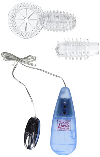 California Exotics Elite 5X Multi-Function Vibro-Ring Tickler