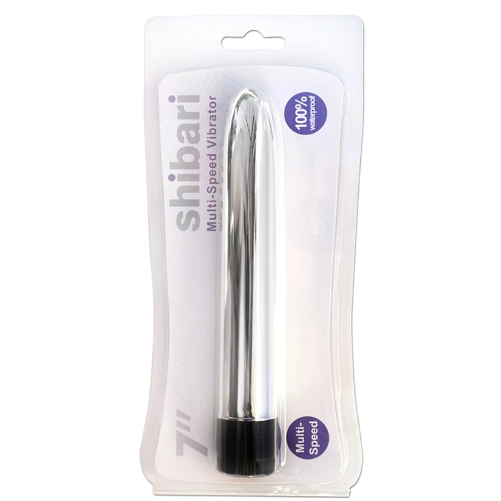 Shibari 7 Multi Speed Vibrator Silver ''