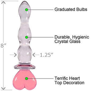 Crystal Heart Of Glass-Pink