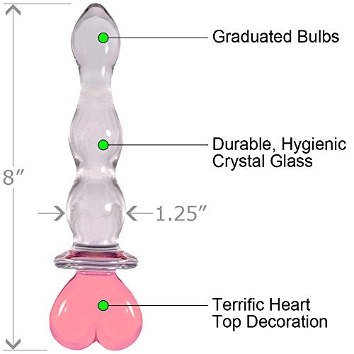 Crystal Heart Of Glass-Pink