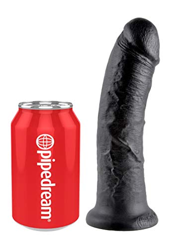 Pipedream King Cock Dildo Black 8 Inch