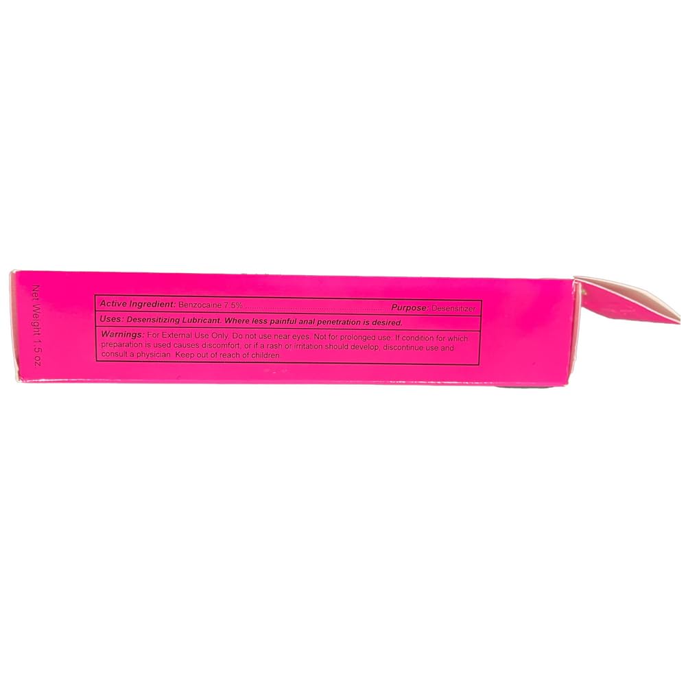 Nasstoys Anal Ese Strawberry Gel, 1.5 Ounce Each