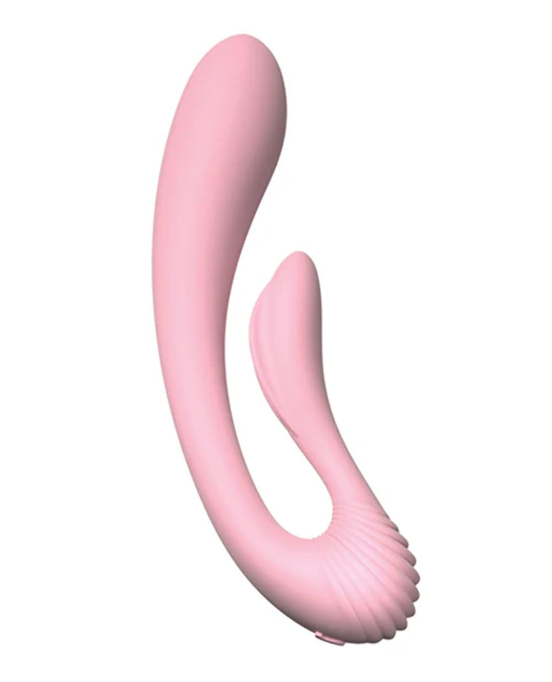Adrien Lastic G Wave Dual Rabbit Vibrator, Pink, 7 Inch