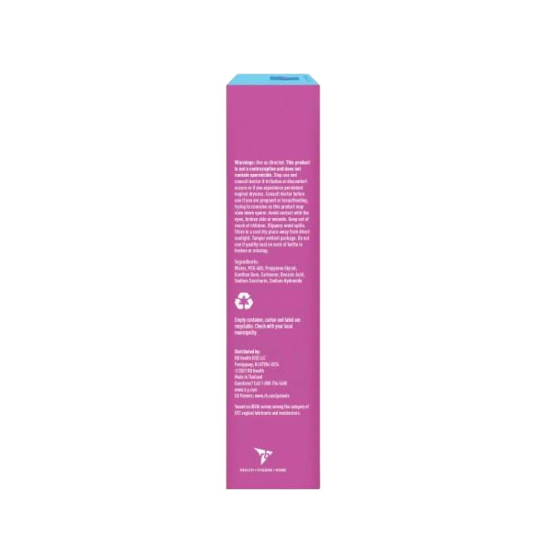 K-Y Liquid Personal Lubricant 4.5 Oz Premium Natural Feeling Water-Based Lube For Men Women & Couples (Pack Of 2)