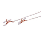 Peaches N Creame Collar W/ Nipple Clamps