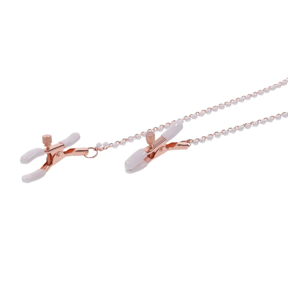 Peaches N Creame Collar W/ Nipple Clamps