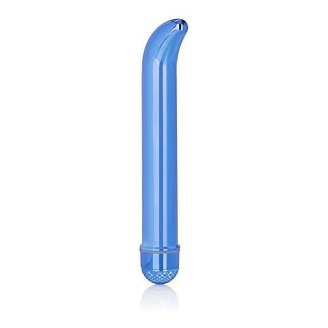 California Exotic Novelties Metallic Shimmer G Vibrator, Blue