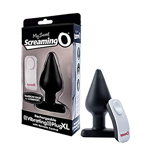 Screaming O My Secret Rem Vib Xl Plug Bk