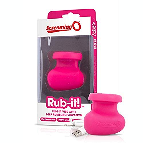 Screaming O Rub-It! Finger Vibe, Pink