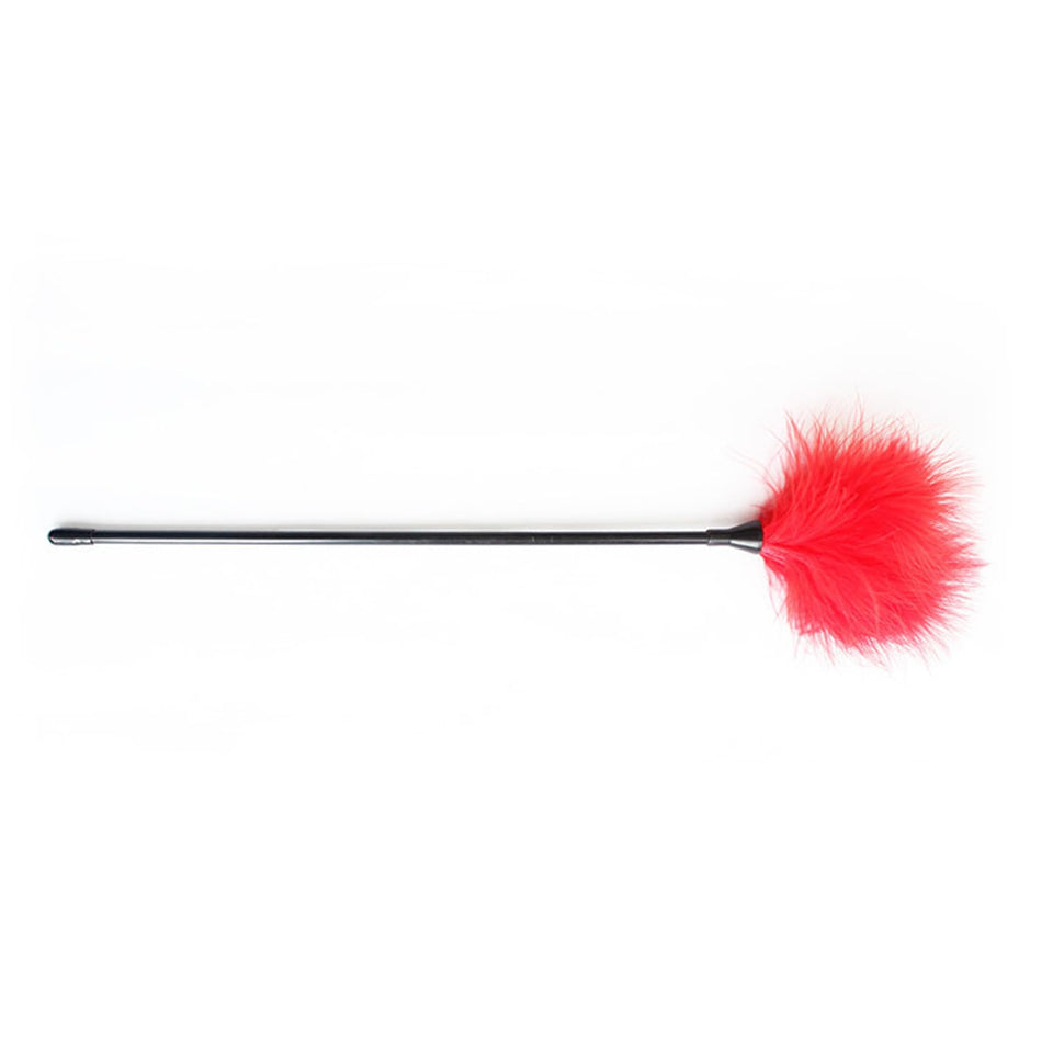 Sexy Toys Fluffy Feather Teasing Toys Role Play Tickling Sex Adult Toy Feather with Long Rod Props Feather Flirting Training Toy