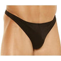 Elelgant Moments Mens Lycra Thong, Chartreuse, Large