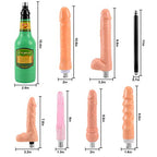 Jessky Automatic Sex Machine, 3Xlr Connector Love Machine Adjustable Adult Sex Toys With 8 Attachments For Couples Men And Women