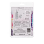 California Exotic Novelties Pocket Exotics Vibrating Silver Egg, Silver